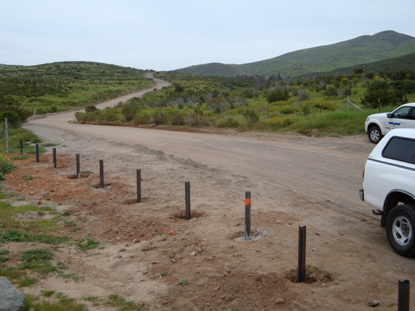 Proctor Valley vehicle barriers